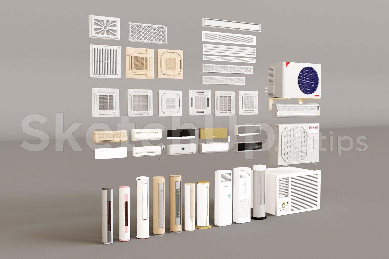 Air Conditioner and Tower fan