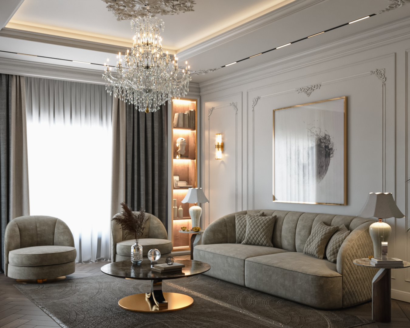 Interior Livingroom Scene