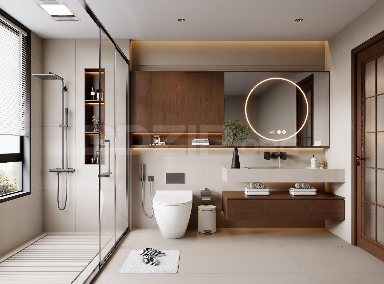 Bathroom Interior — preview 1 (3dzip)