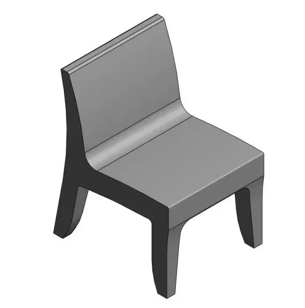 Armless Chair