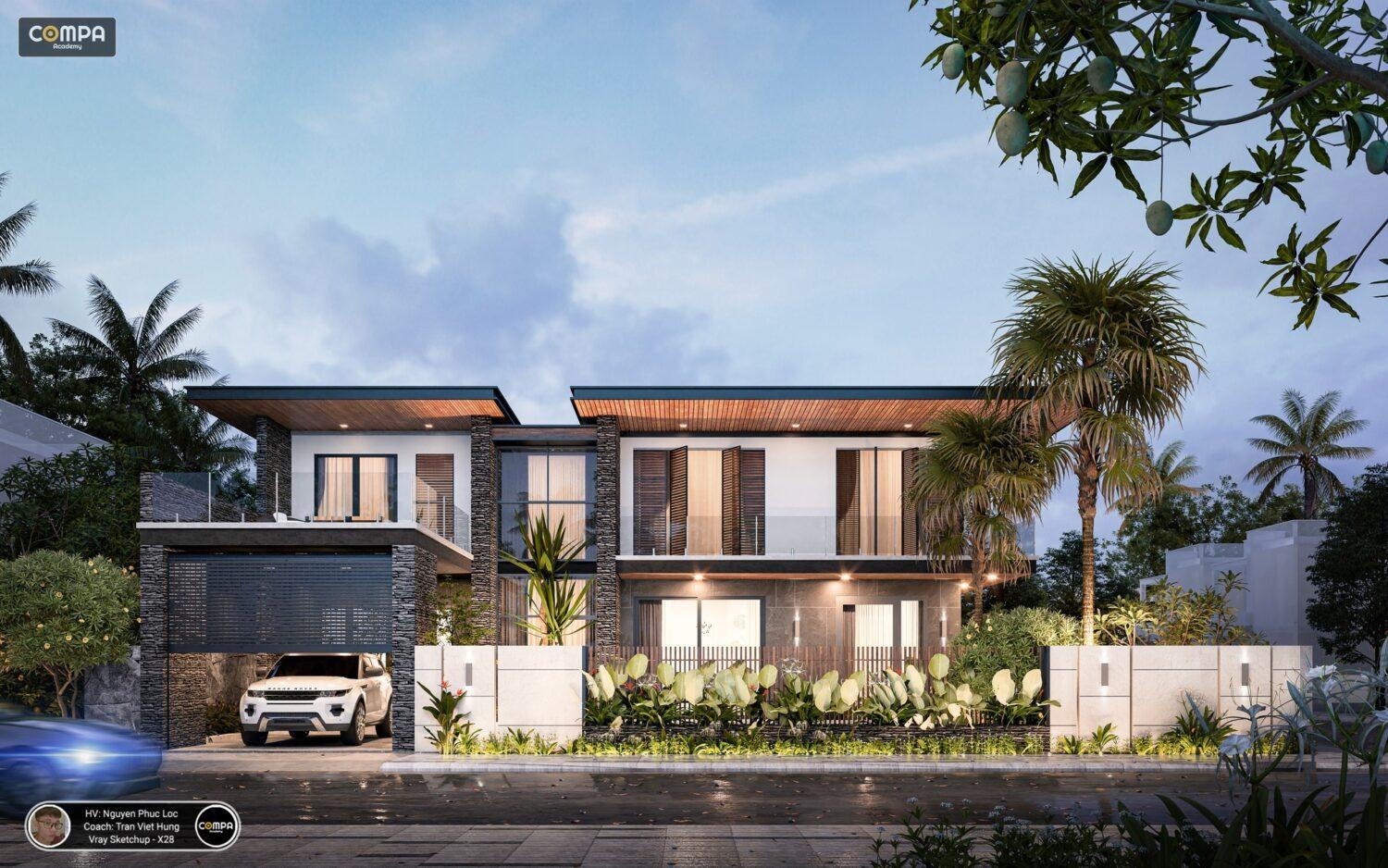 Villa Exterior