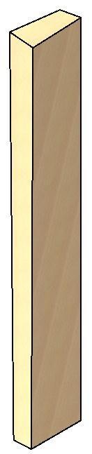 Rustic Split Rail Fence Post