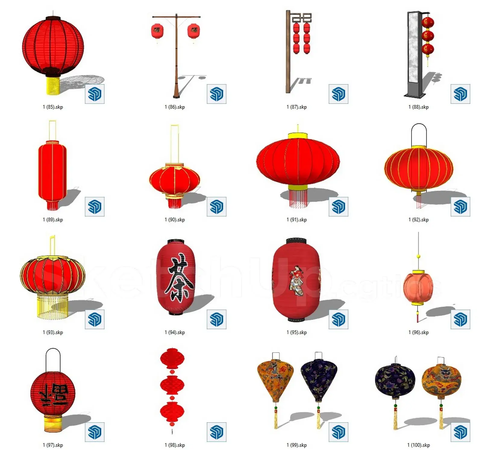 Chinese lantern (Đèn lồng trung thu)