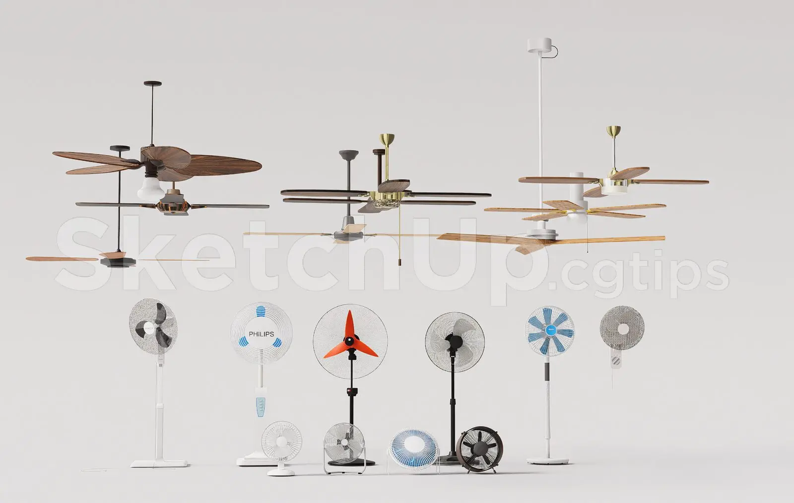 Various Electric Fans