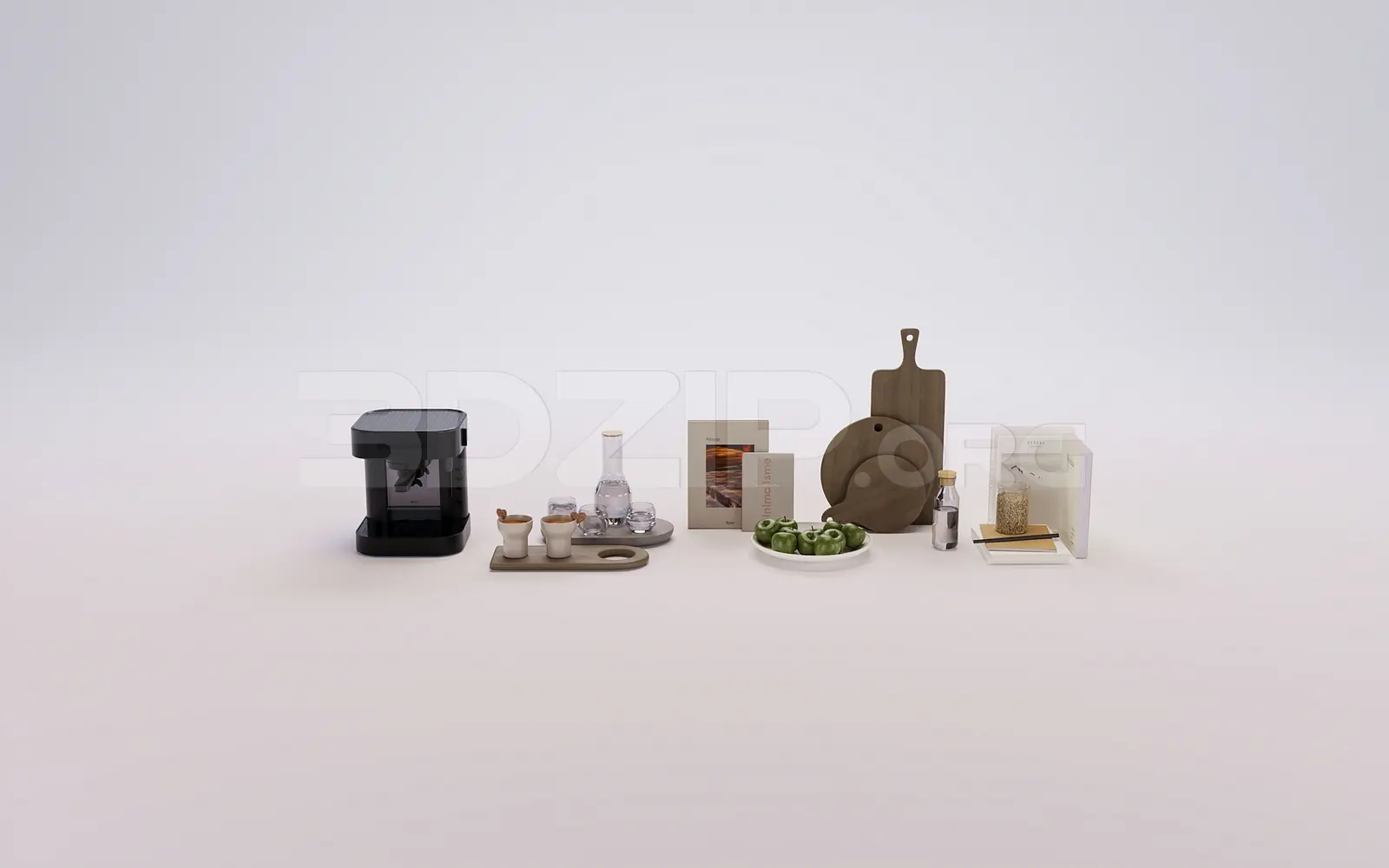 Tableware Kitchen — preview 1 (3dzip)