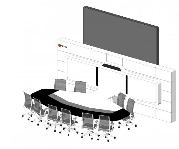 Polycom OTX 300 Conference Table