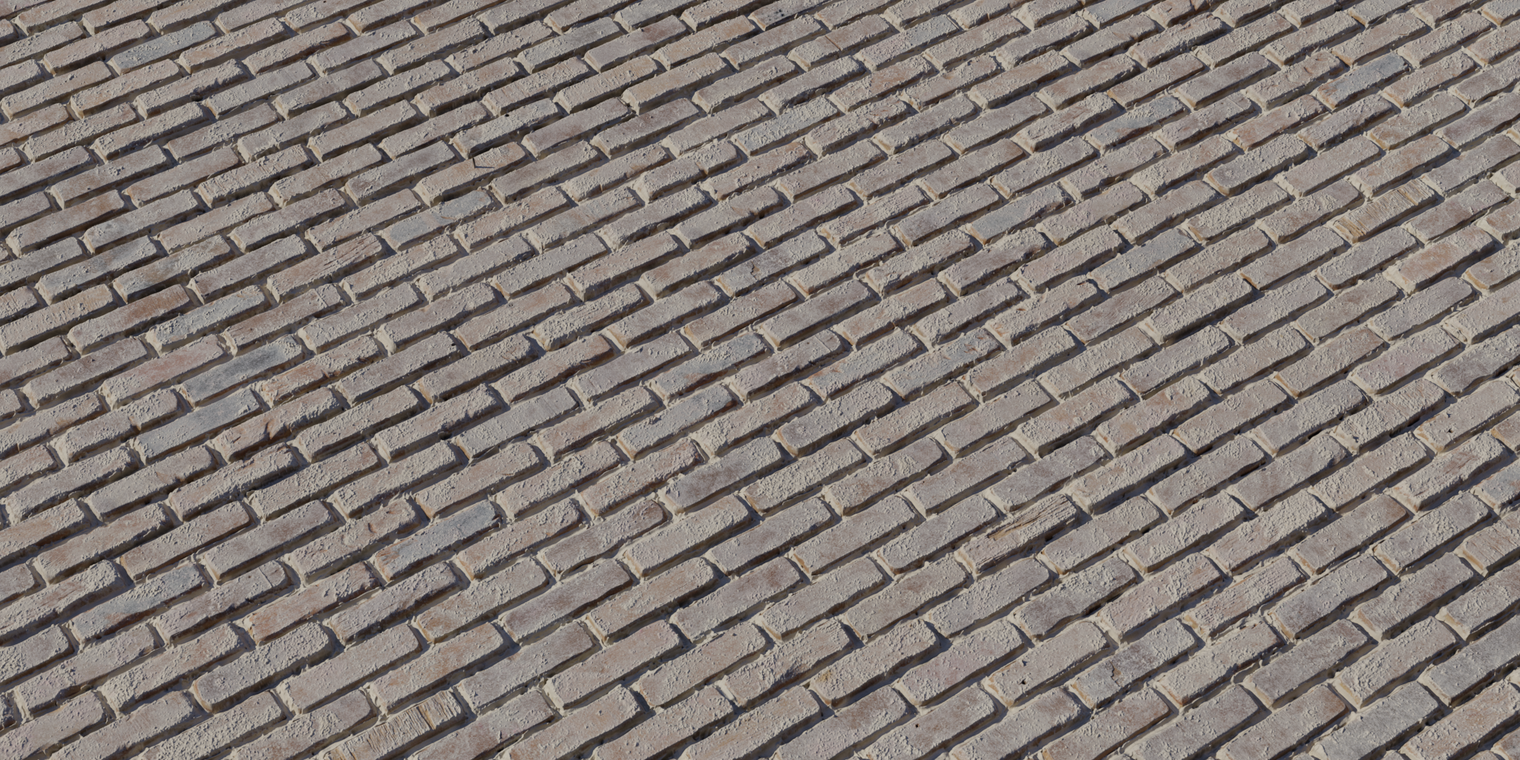 Whitewashed Brick