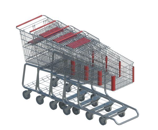 Shopping Cart - Stackable