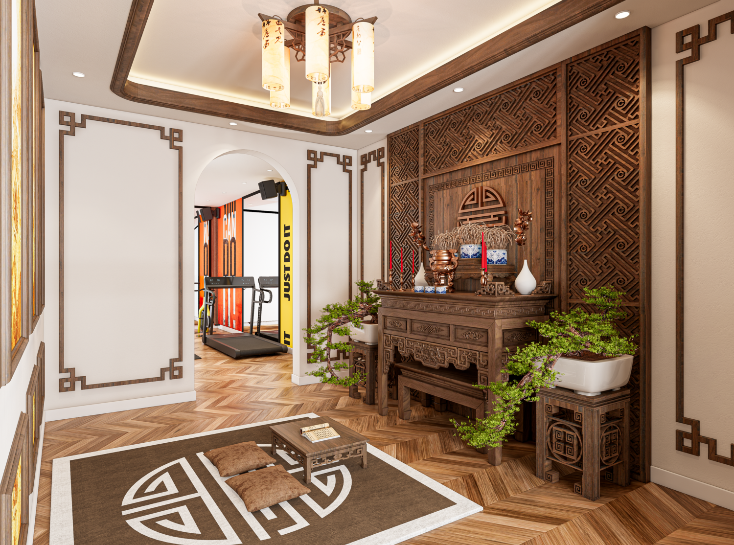 Gymroom – Altar Interior