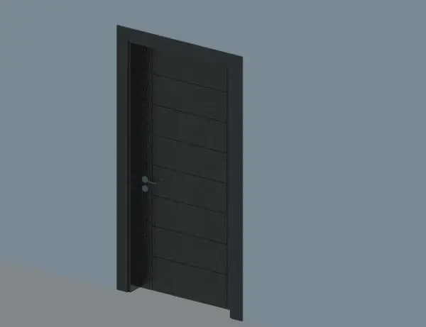 Single Flush Door - Modern