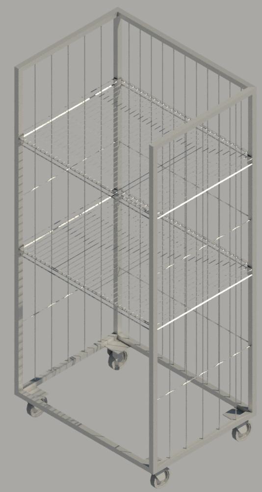 Transport linen Trolley