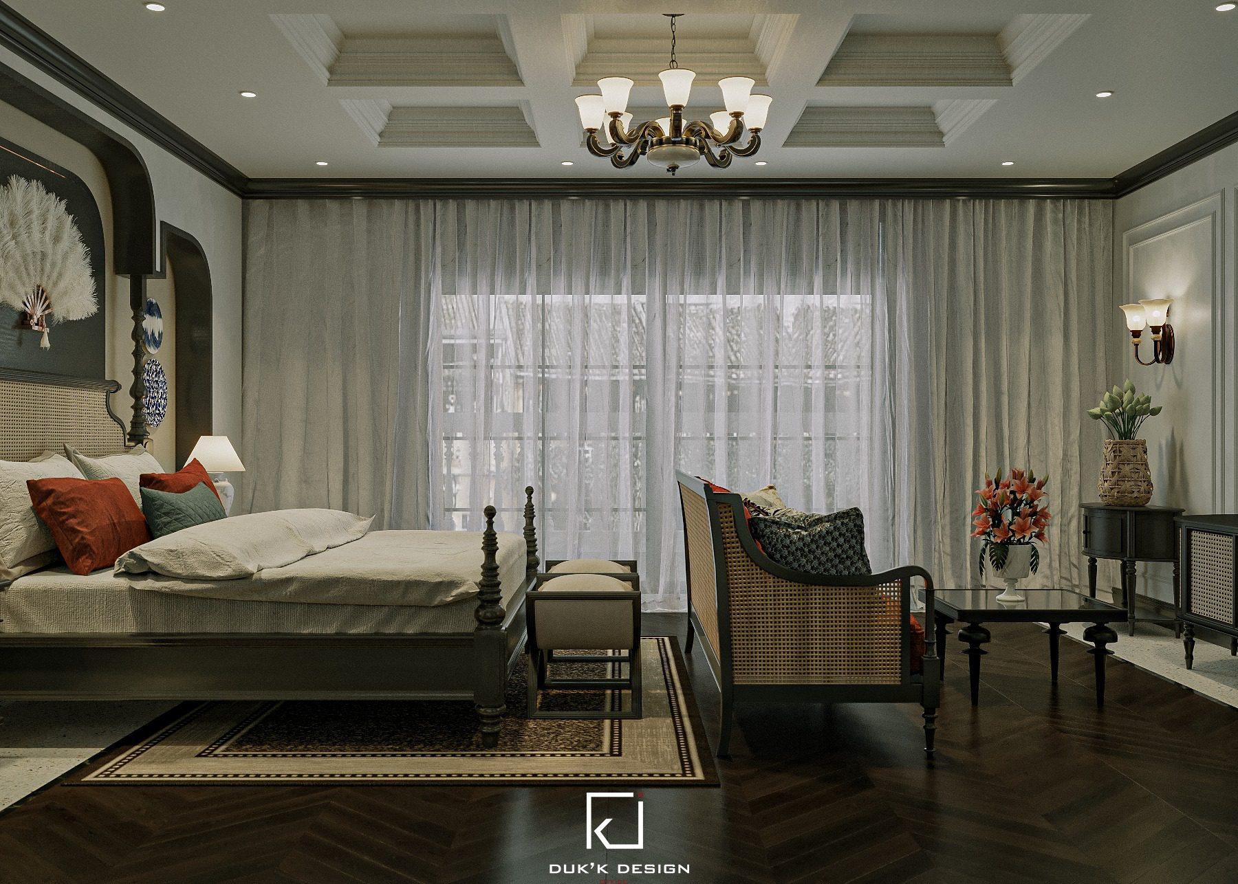Indochine Bedroom Interior