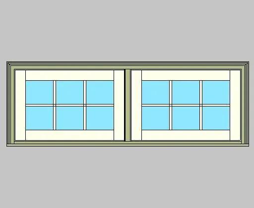Kolbe Ultra Series Push-out Awning 2-Wide x 1-High Units