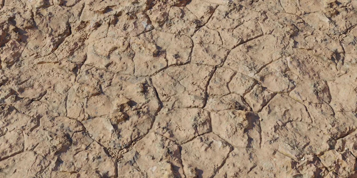 Rock Boulder Cracked — preview 1, by Dario Barresi, Dimitrios Savva (Poly Haven, CC0)