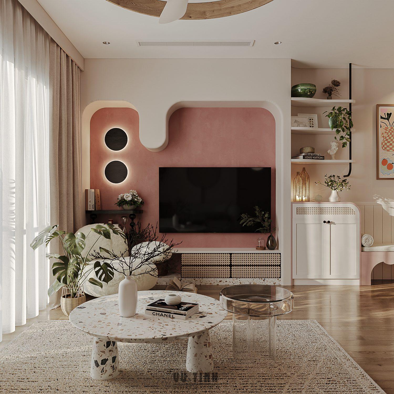 Living Room – Kitchen Interior