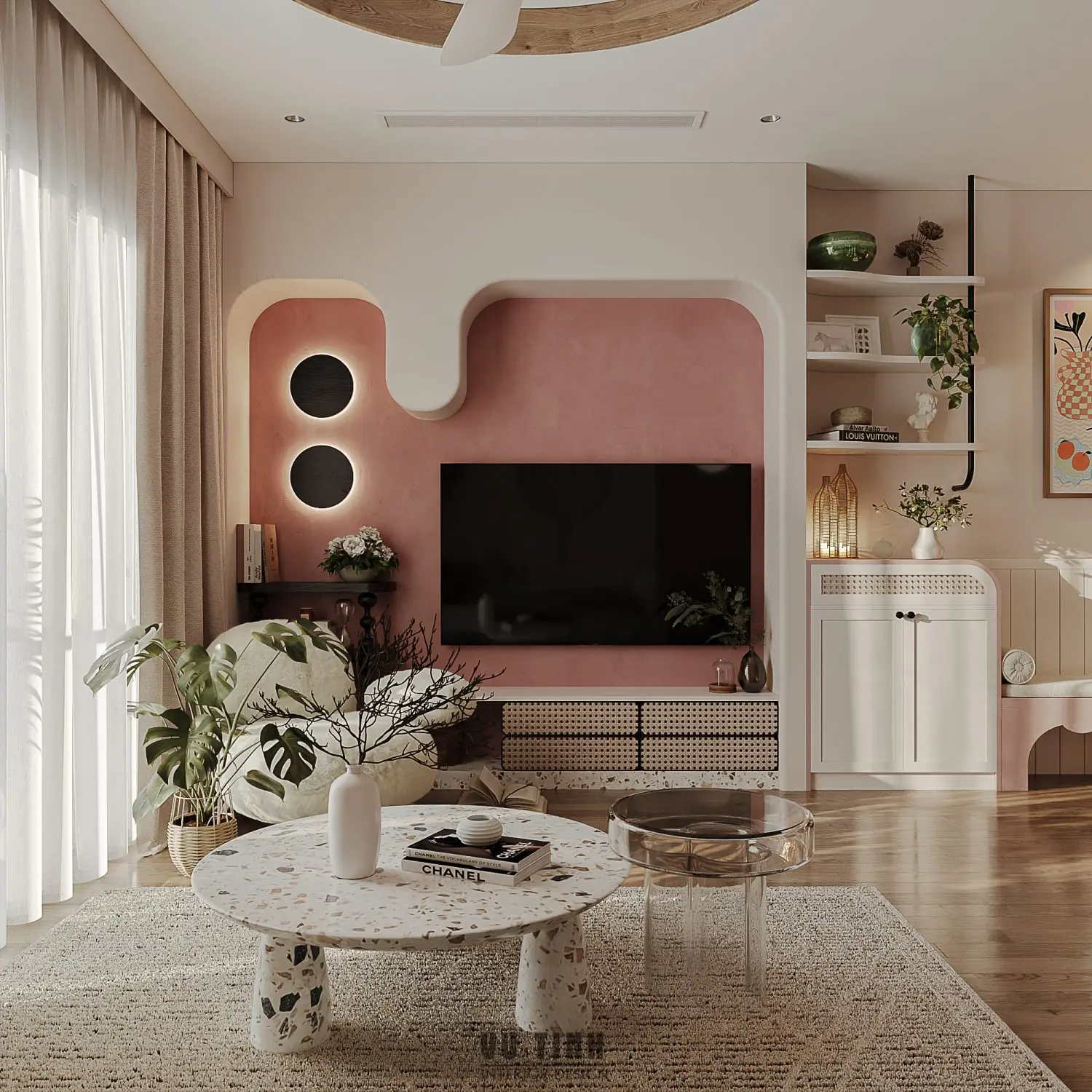Living Room – Kitchen Interior