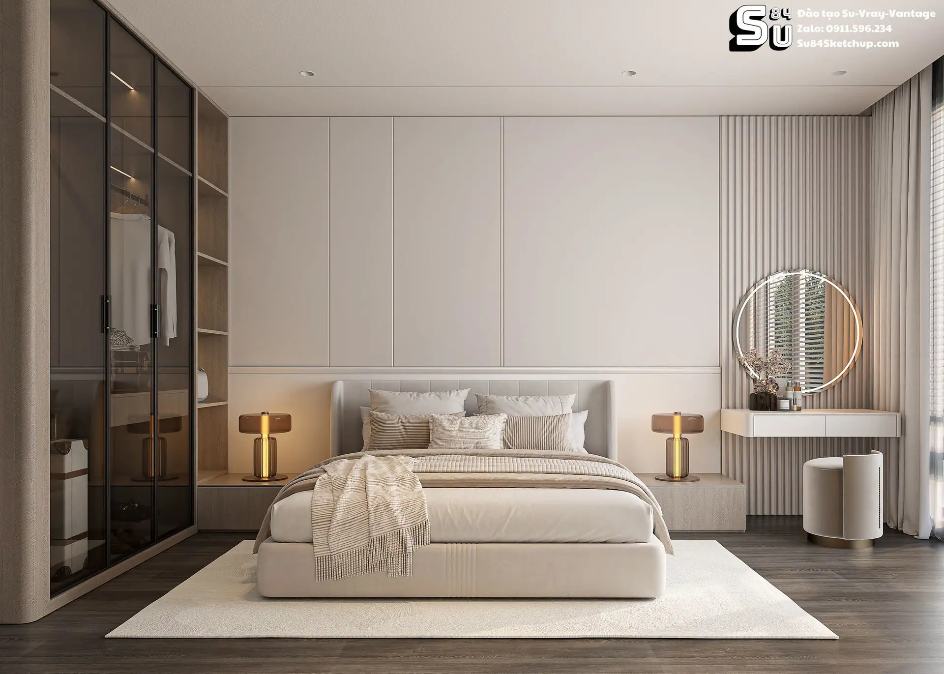 Modern Luxury Bedroom Interior