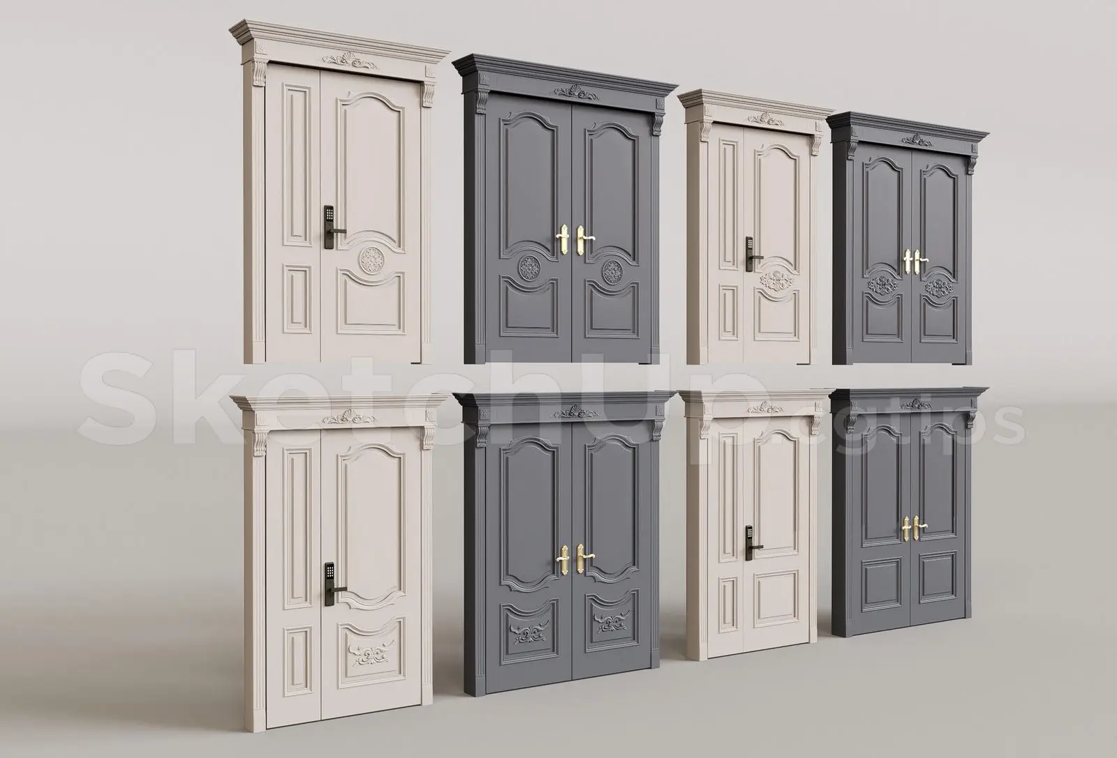 Classic Door — preview 1 (cgtips, CC0)