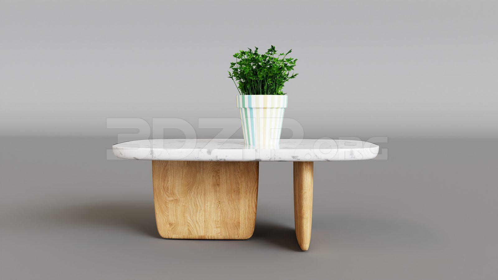 Tea Table — preview 1 (3dzip)