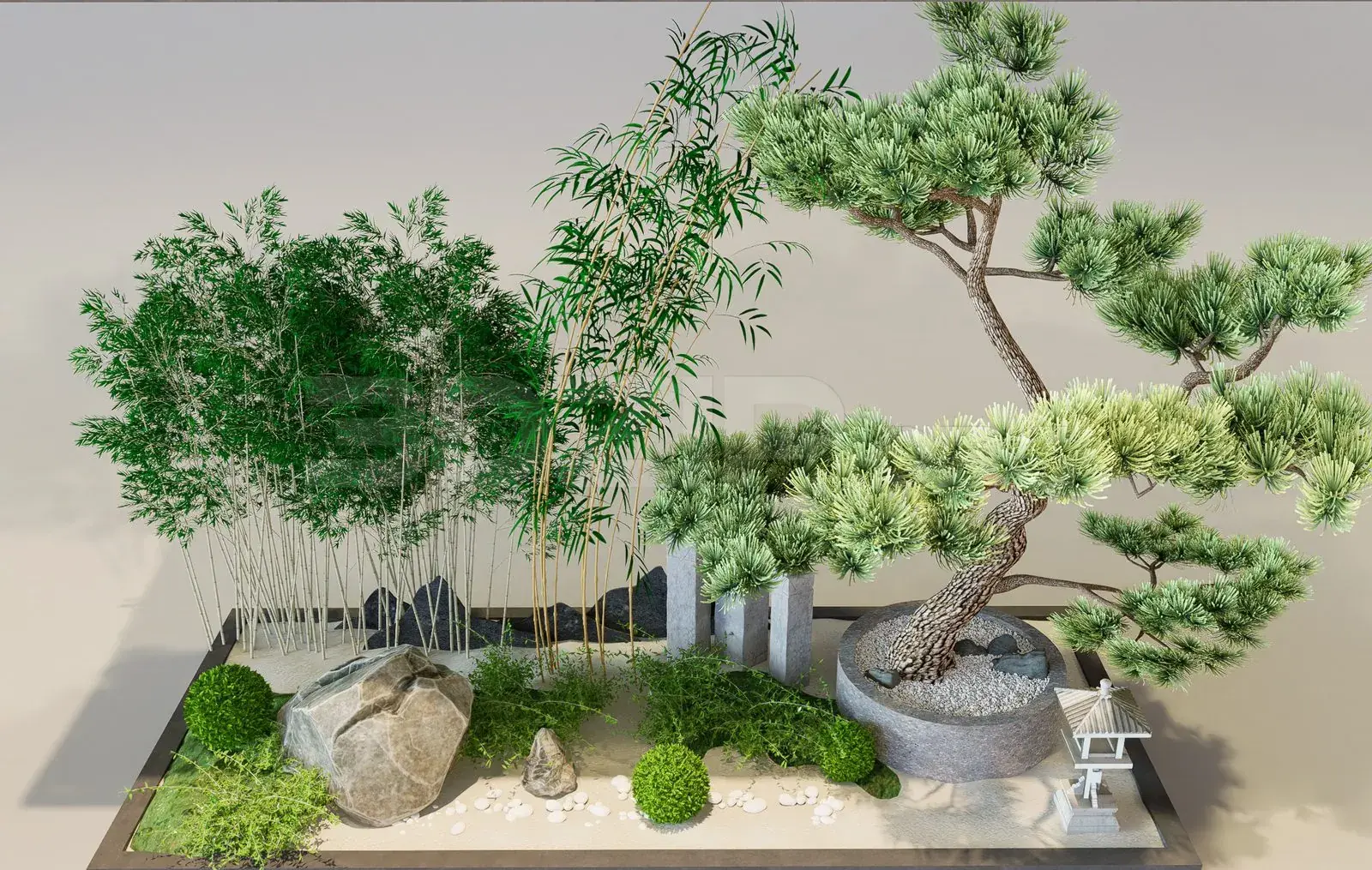 Garden Landscape Scenes