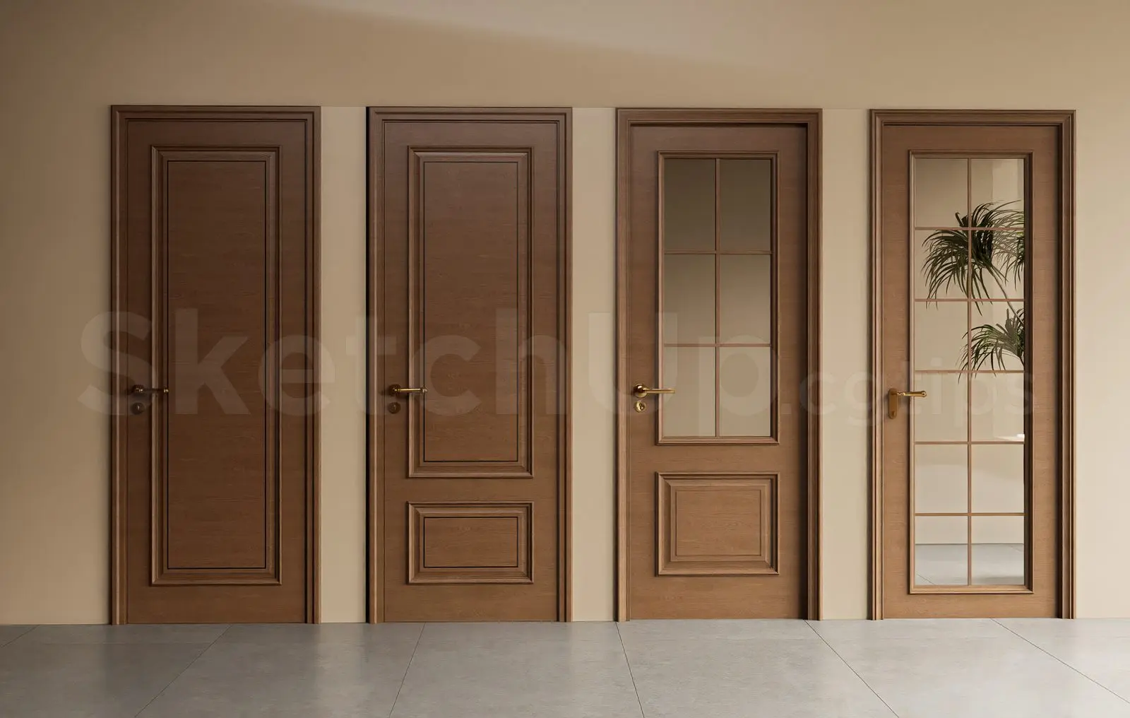 Classic Wooden Interior Doors