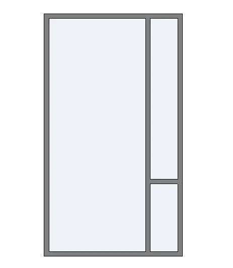 Door with Sidelight