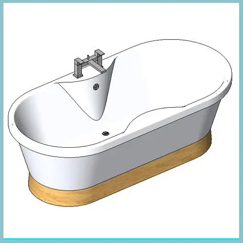 Venice Light Oak and Kubic Bath Filter — preview 1, by urBIM Revit Components (RevitCity, CC0)