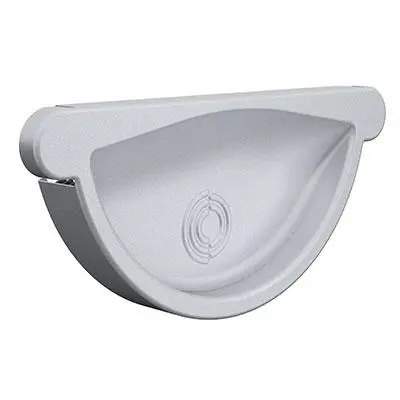 Lindab RG 125 - Gutter Stop End - 3D — preview 1, by LindabAdmin (RevitCity, CC0)