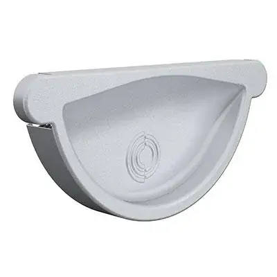 Lindab RG 125 - Gutter Stop End - 3D