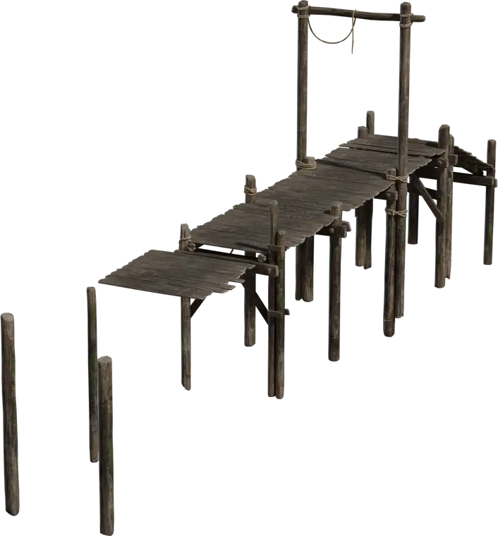 Modular Wooden Pier