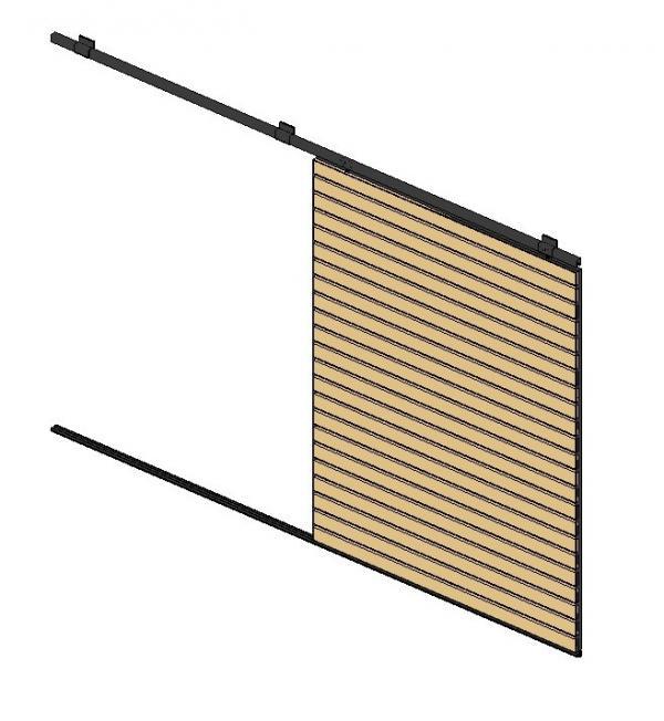 Parametric Sliding Screen - Top Hung
