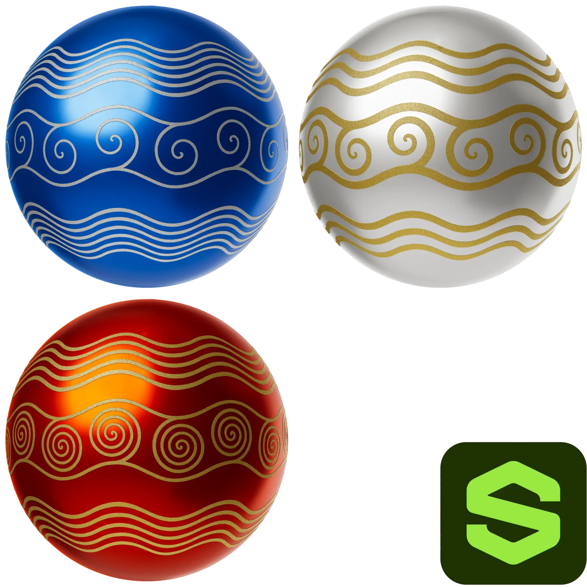 Christmas Tree Ornament Substance 005