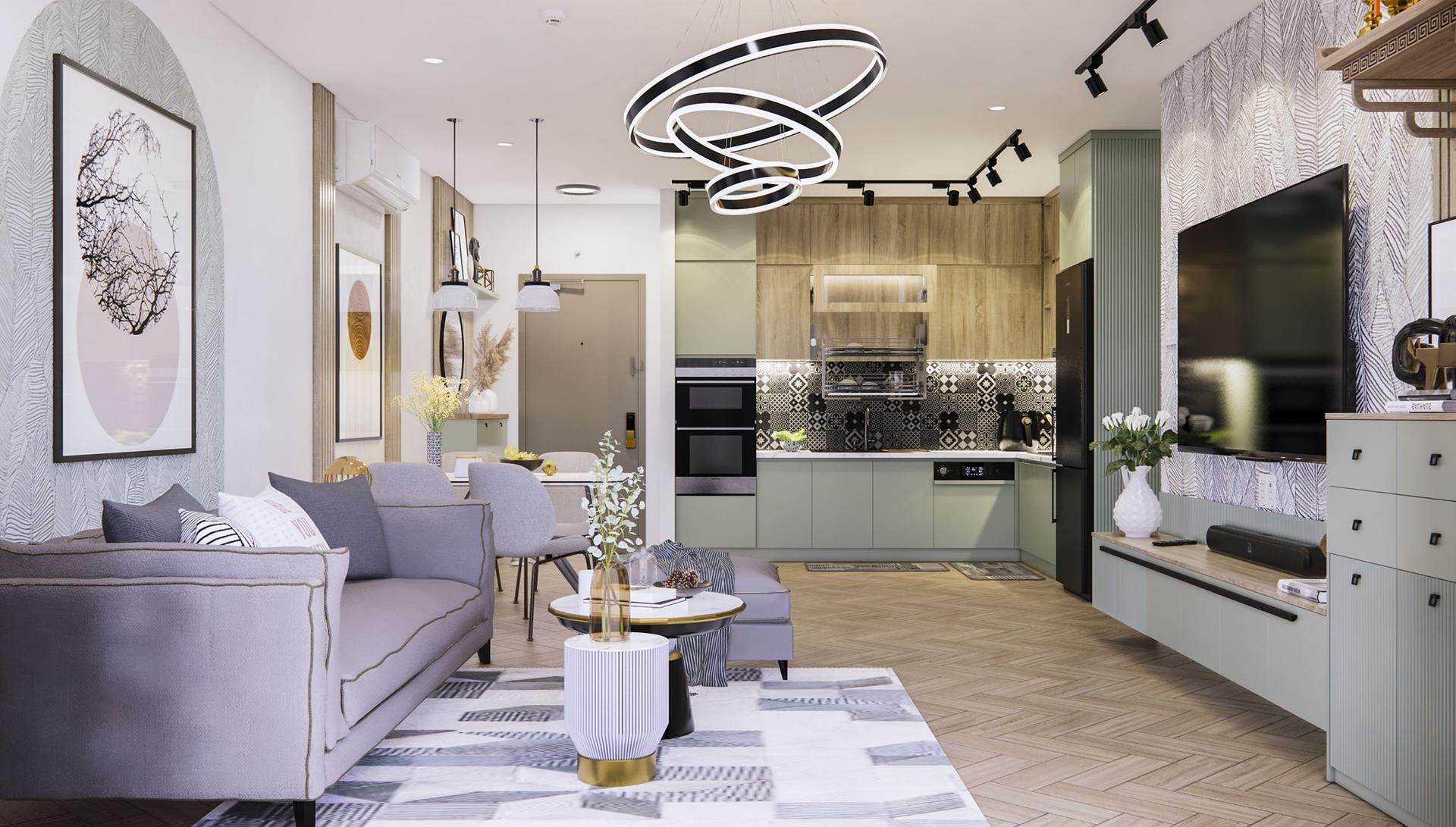 Interior Apartment Scene