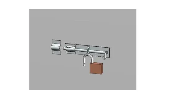 Sliding bolt lock