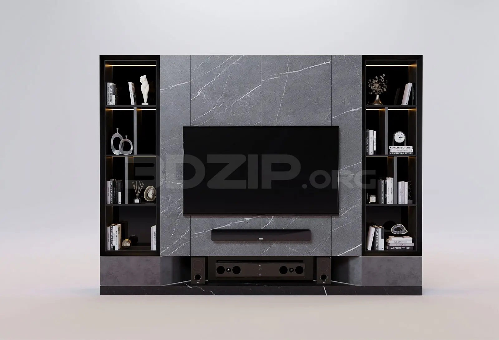 TV Wall — preview 1 (3dzip)