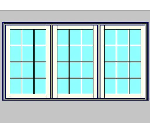 Kolbe Ultra Series Push-out Awning Picture 3-Wide Units
