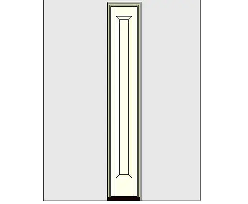Kolbe Ultra Series Inswing Entrance Sidelite 1-Panel Sash Standard Sill Units
