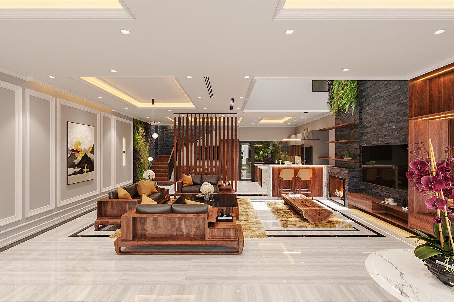 Living Room -Kitchen Interior