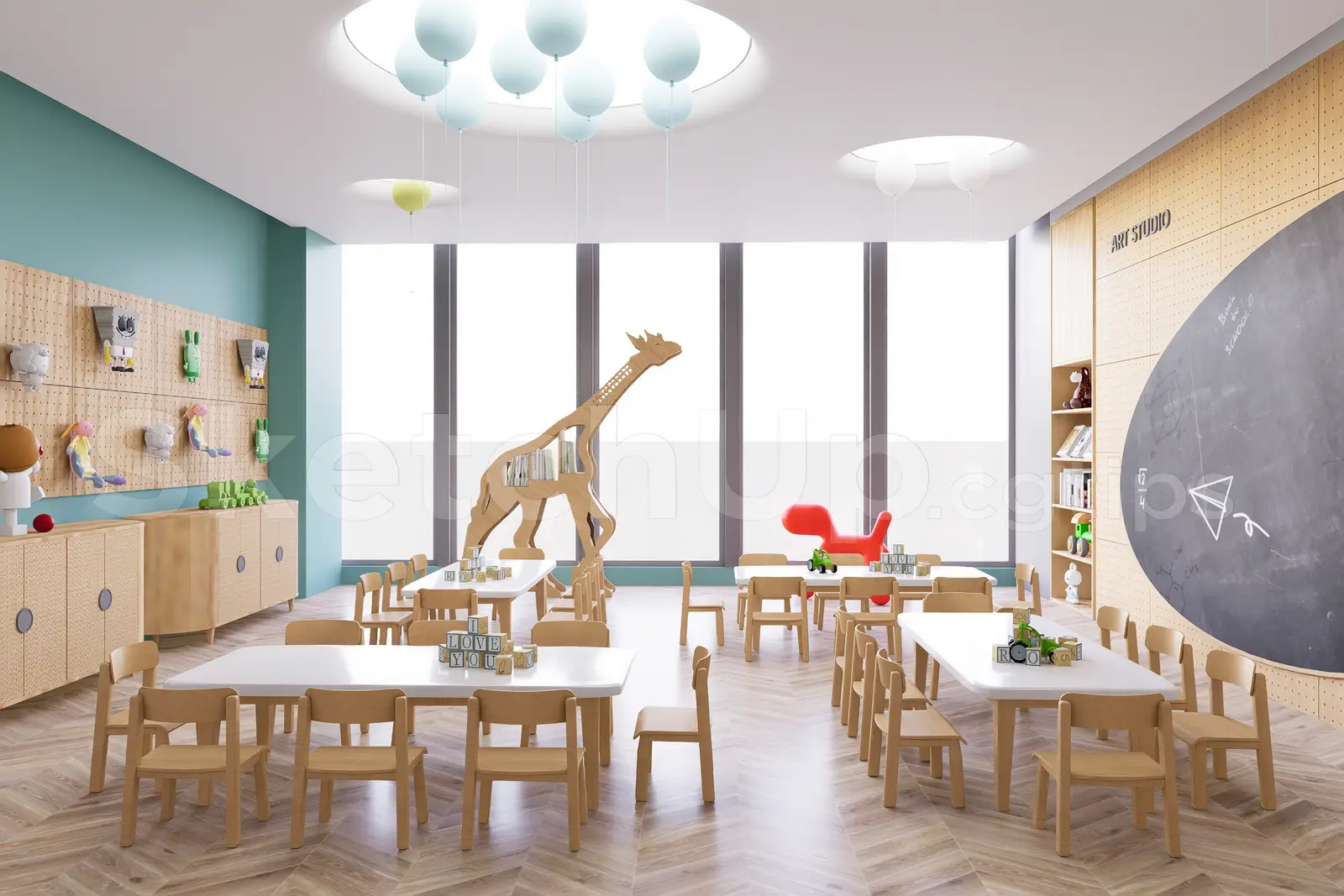 Preschooler Classroom
