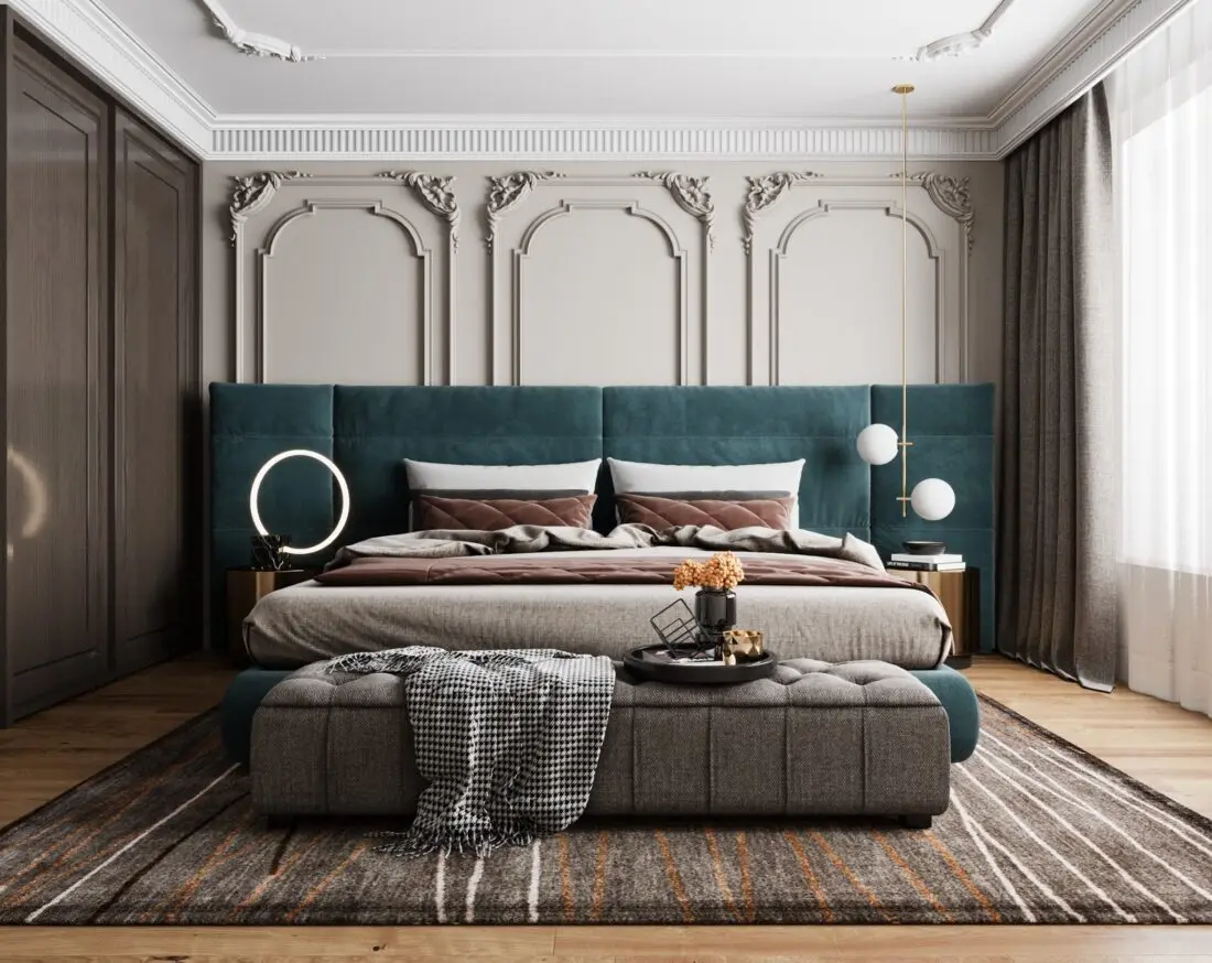 Interior Scenes Model Bedroom 582