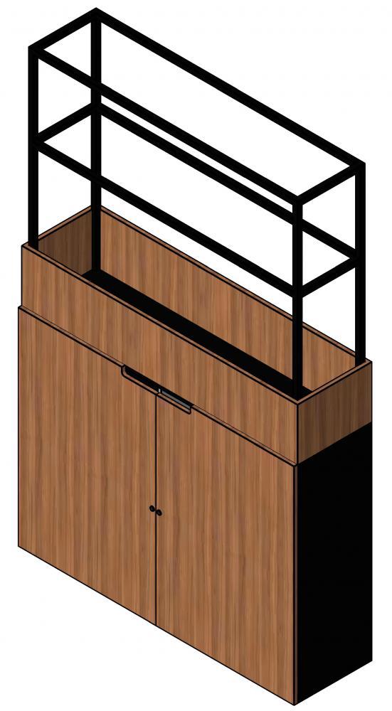 Storage With Planter Box