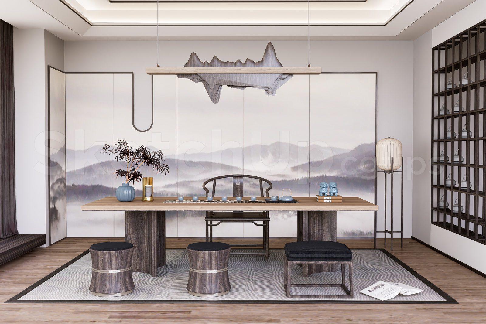 Tea Room Interior