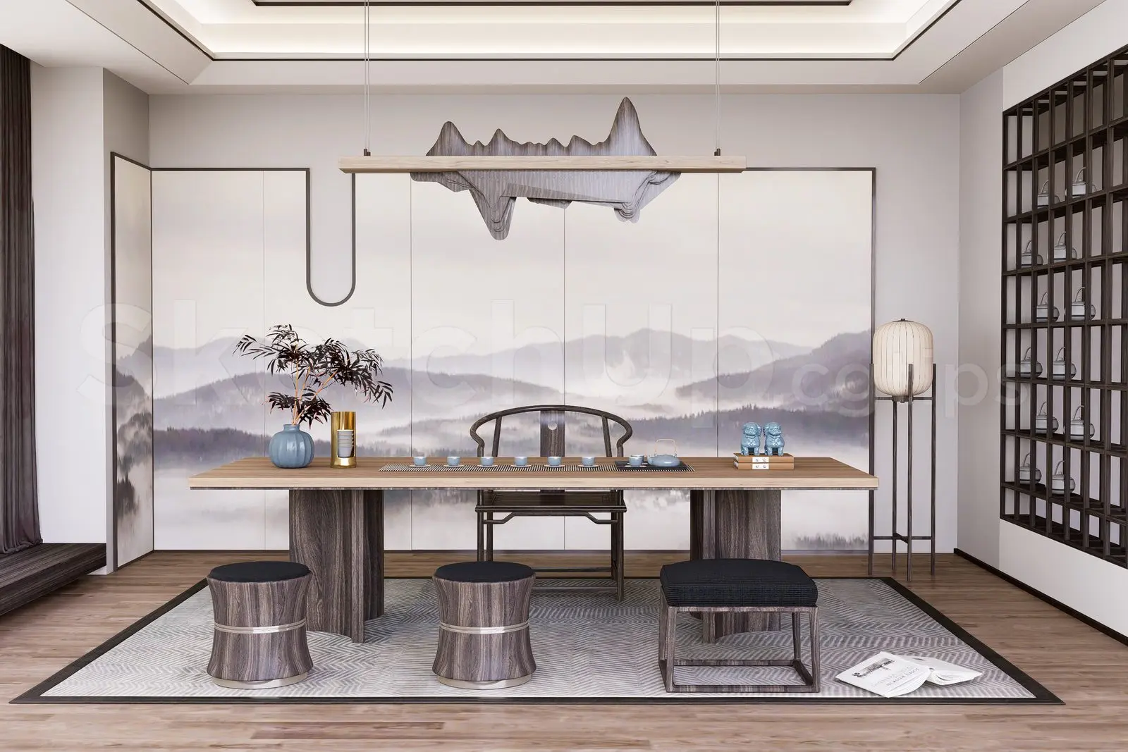 Tea Room Interior