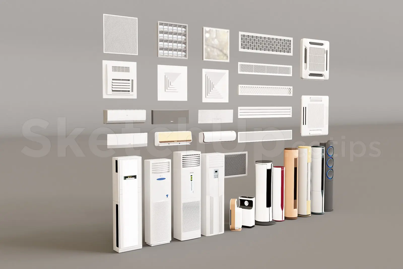 Air Conditioner and Tower fan