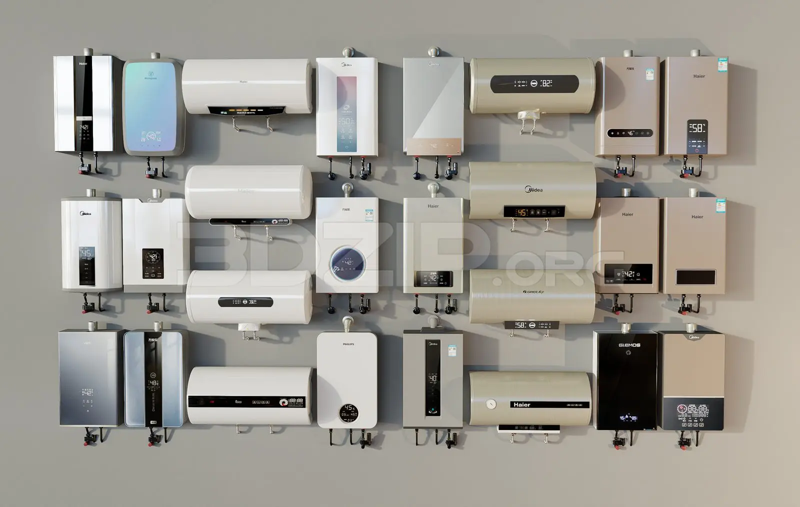 Various Types Of Water Dispenser — preview 1 (3dzip)
