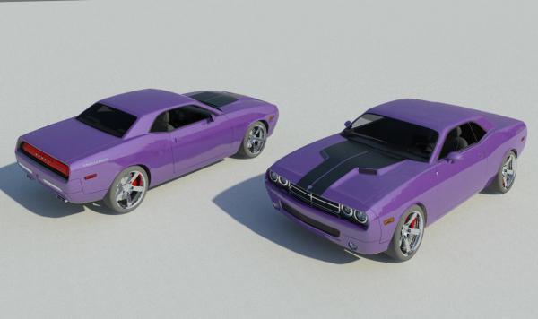 Dodge Challenger - Car Automobile Vehicle