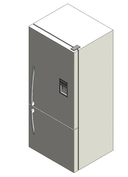 Fridge - 790W x 690D x 1700H with Ice maker