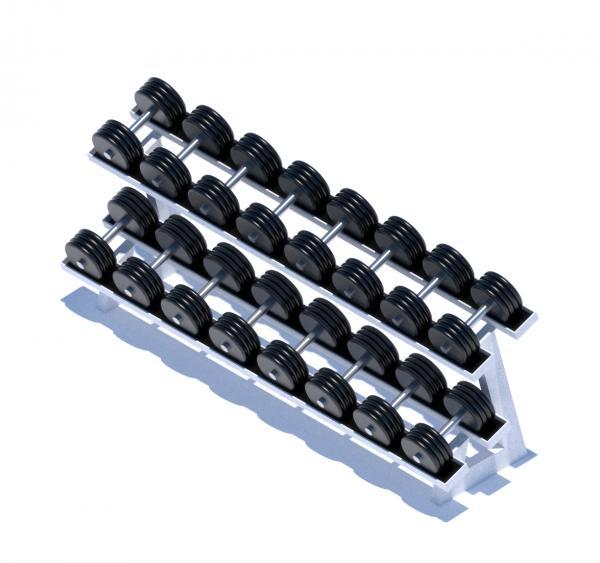 2 Tier Dumbbell Rack