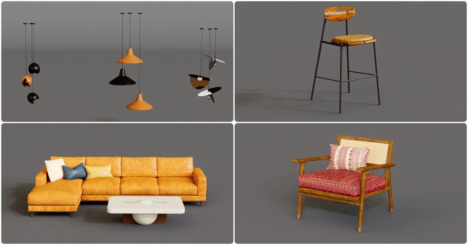 Furniture in Wabi Sabi Style