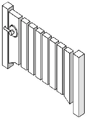 Picket Fence Door